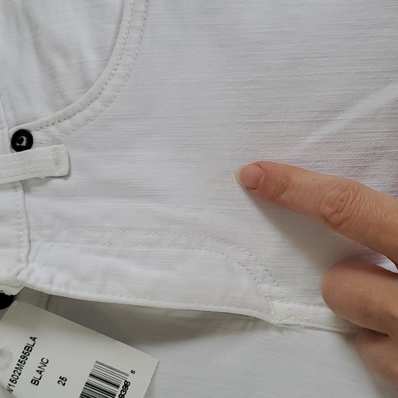 1. Rag & Bone Skinny Jeans Blanc - Picture 6 of 16